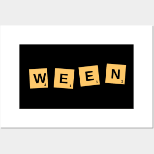 WEEN Scrabble Points Posters and Art